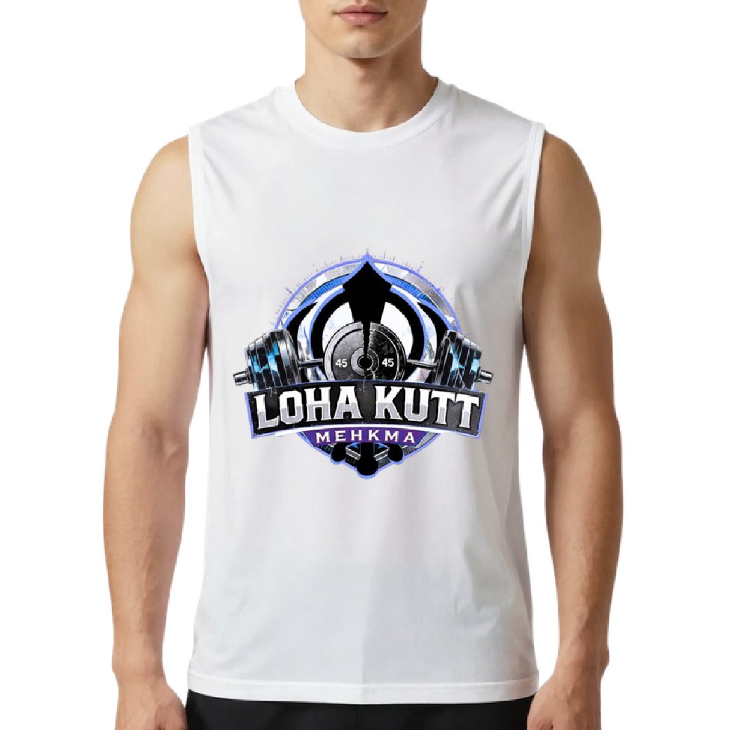 Loha Kutt Mehkma - Sleeveless Tee (Blue)