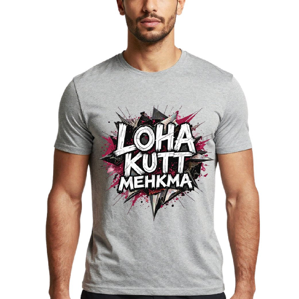 Loha Kutt Mehkma - T-Shirt (Red - White)