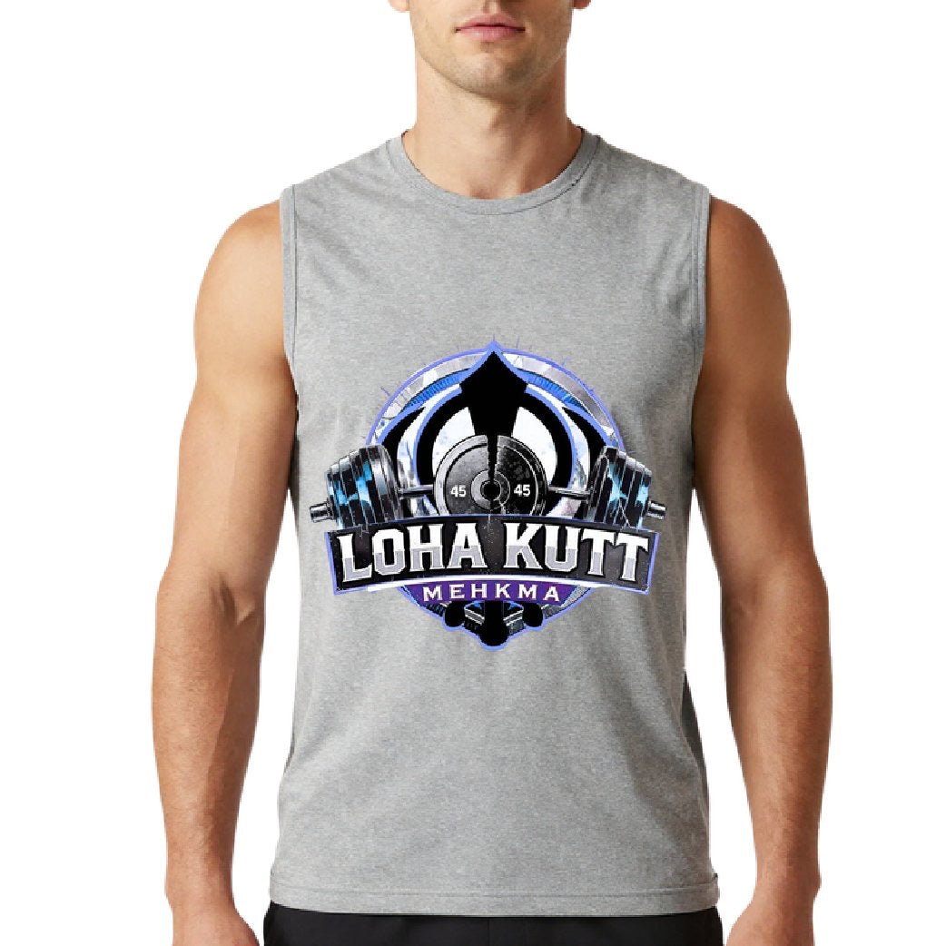 Loha Kutt Mehkma - Sleeveless Tee (Blue)