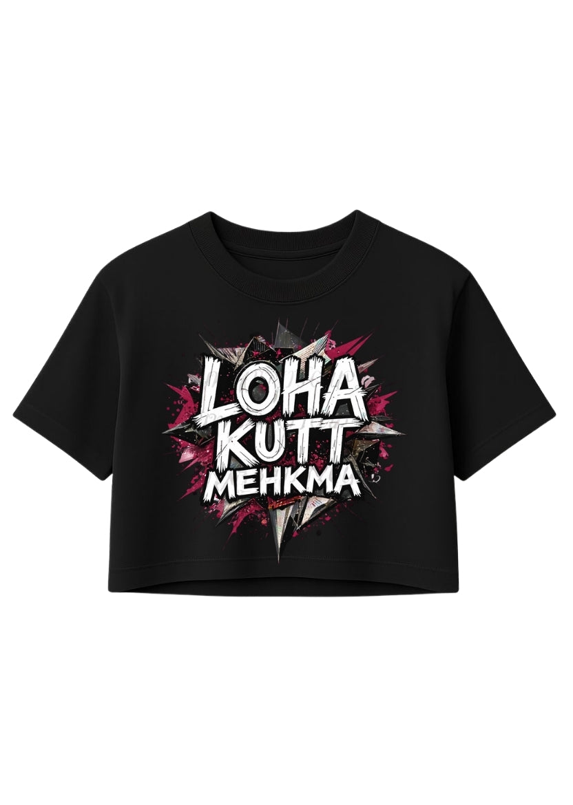 Loha Kutt Mehkma Cropped T-Shirt 8