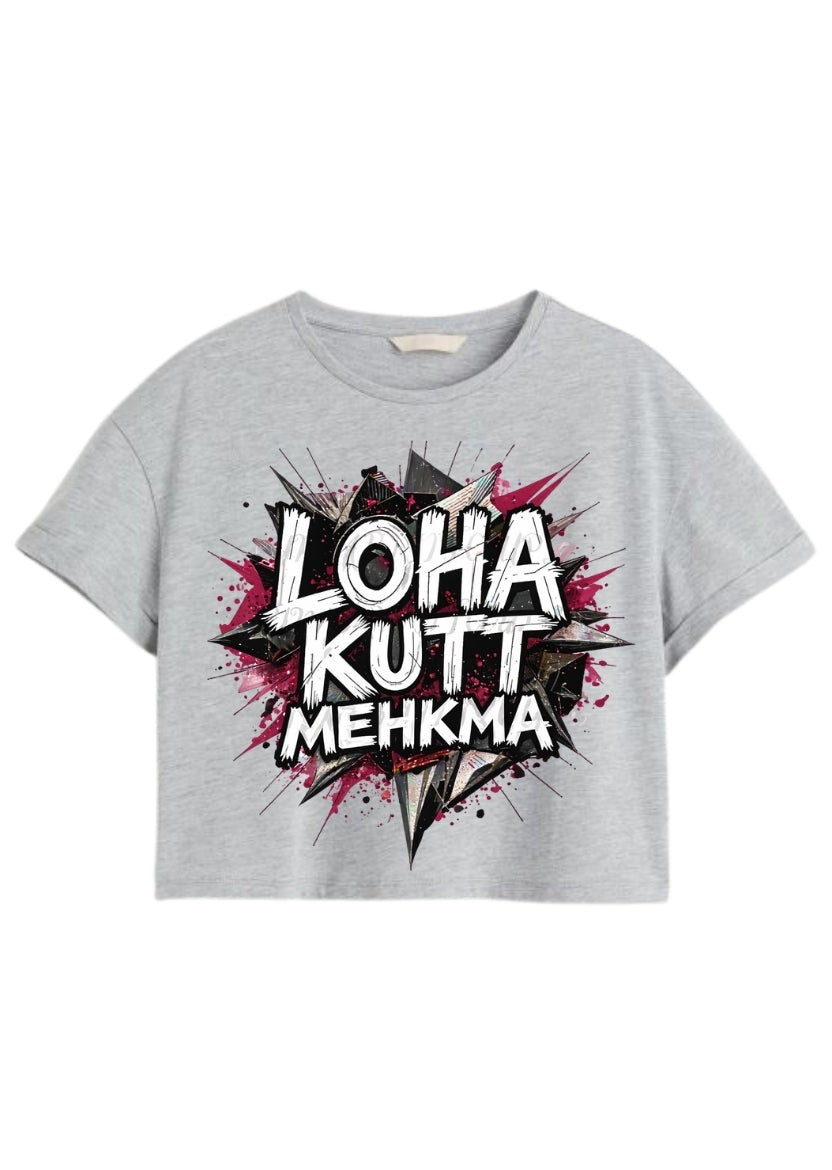 Loha Kutt Mehkma Cropped T-Shirt 8