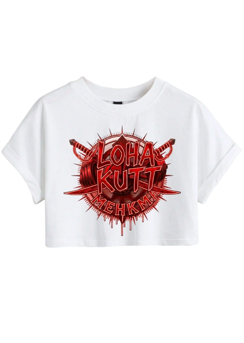 Loha Kutt Mehkma Cropped T-Shirt 3