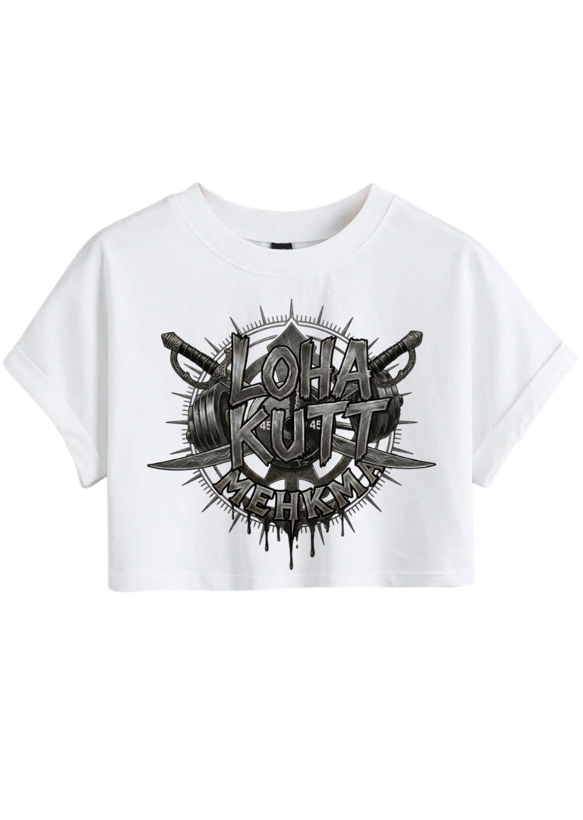 Loha Kutt Mehkma Cropped T-Shirt 5