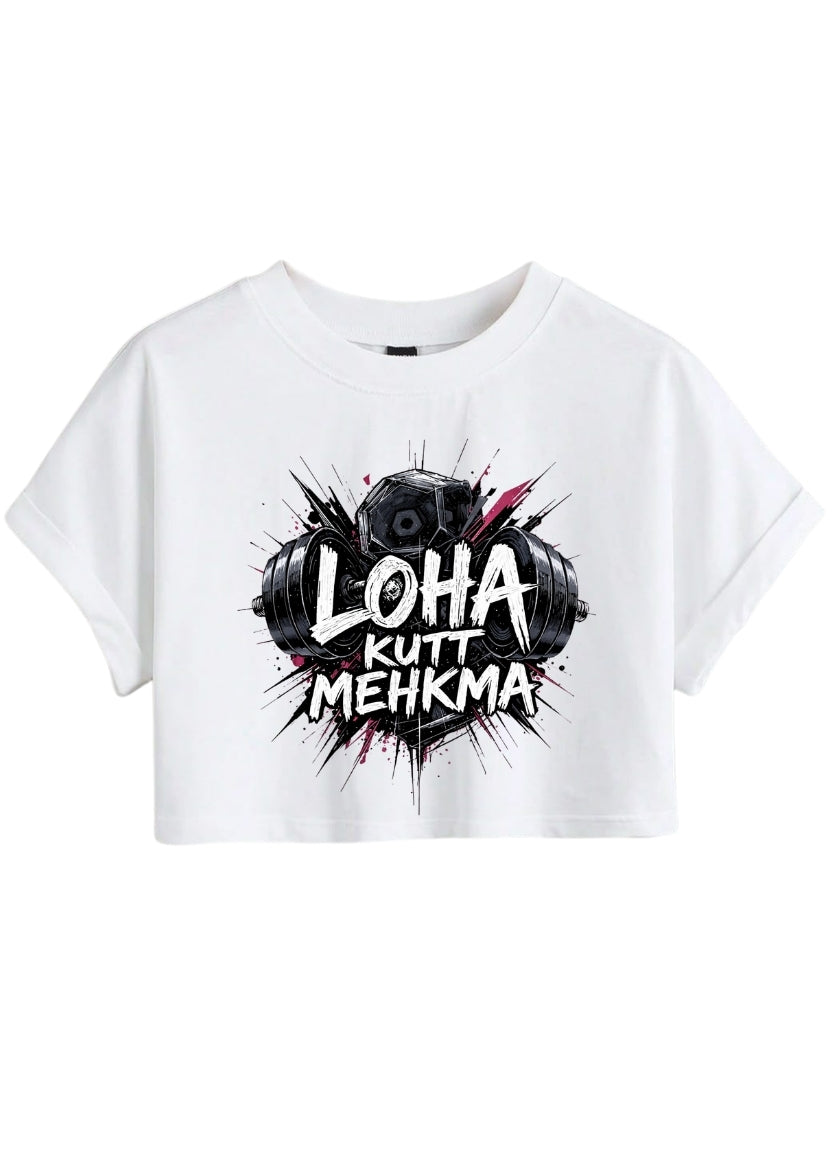 Loha Kutt Mehkma Cropped T-Shirt 6