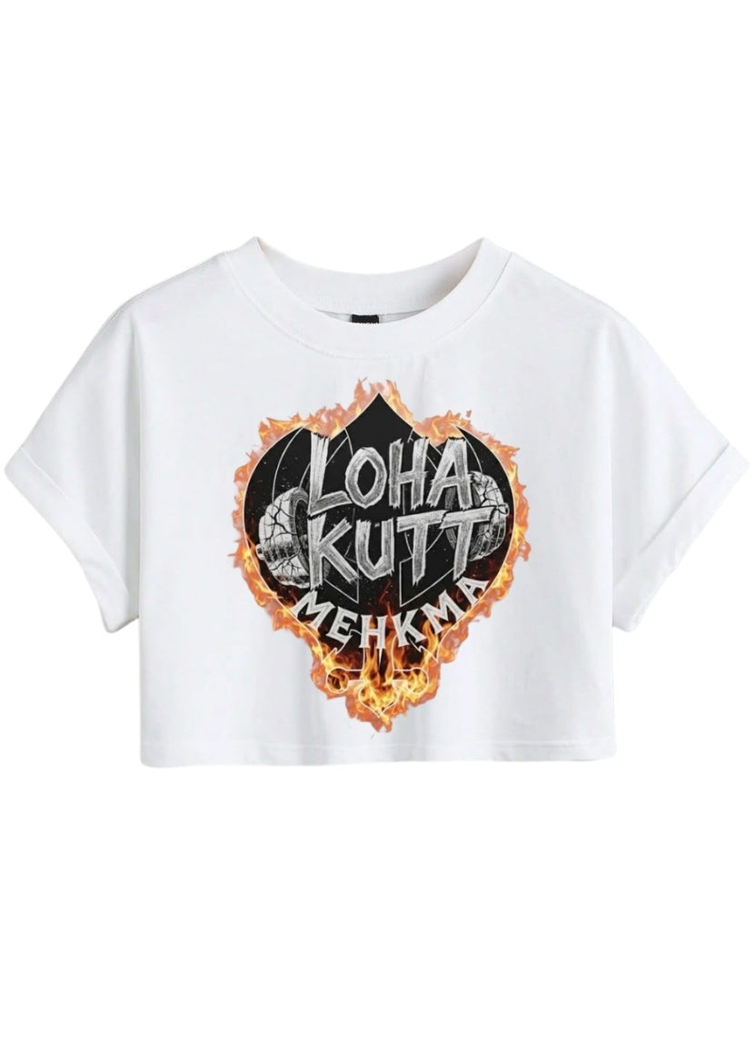 Loha Kutt Mehkma Cropped T-Shirt 7