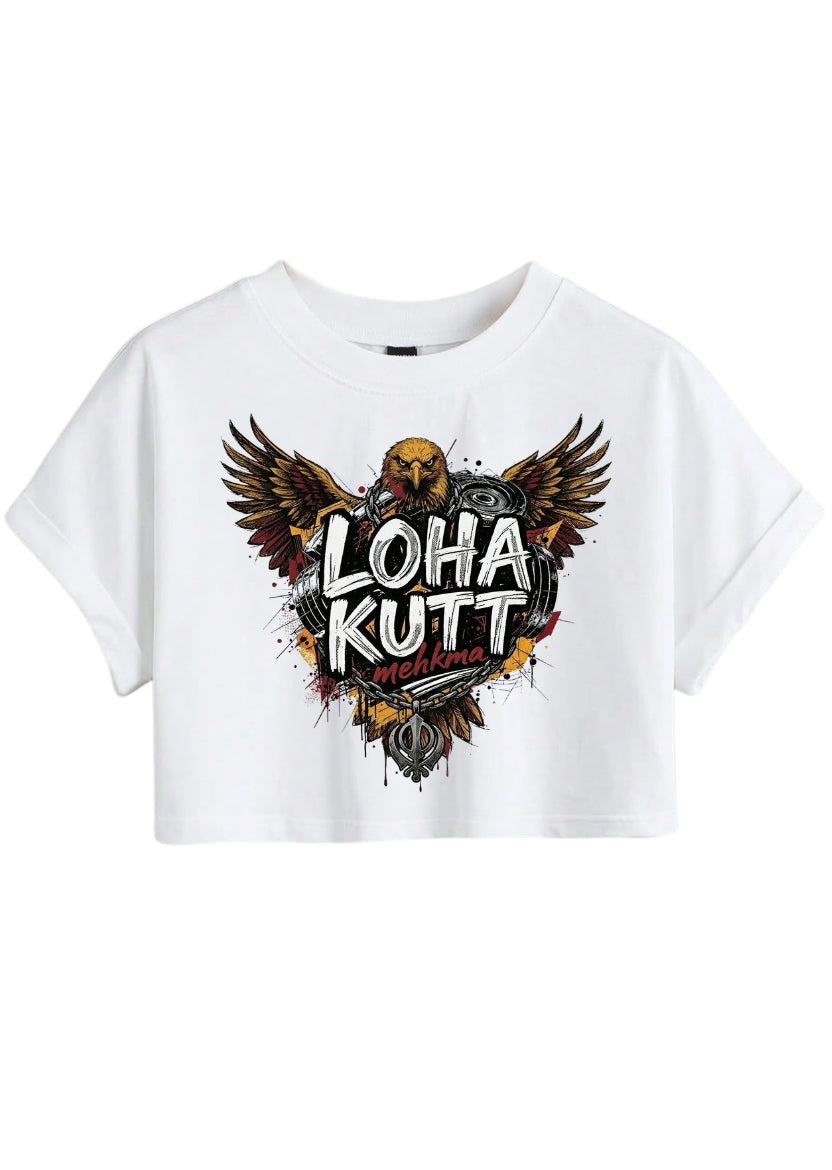 Loha Kutt Mehkma Cropped T-Shirt 9
