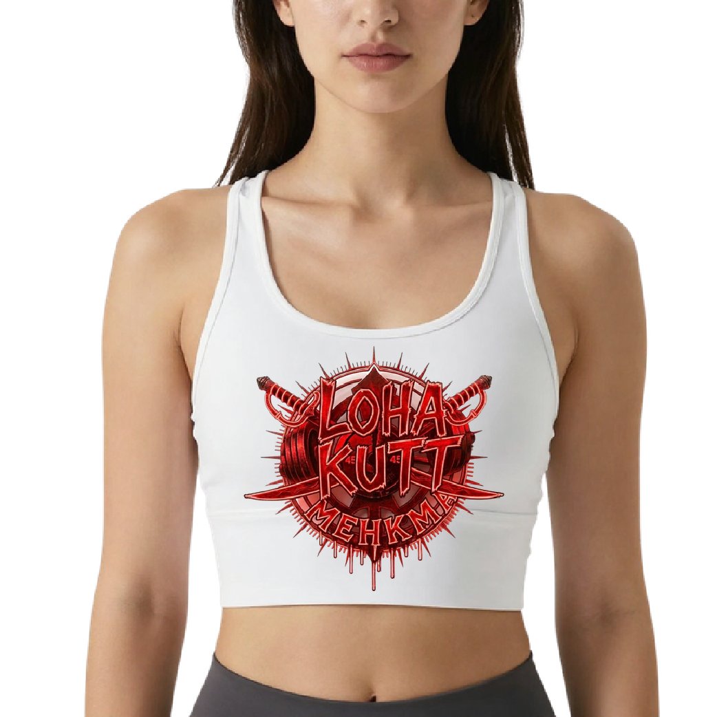 Loha Kutt Mehkma - Crop top (Red)