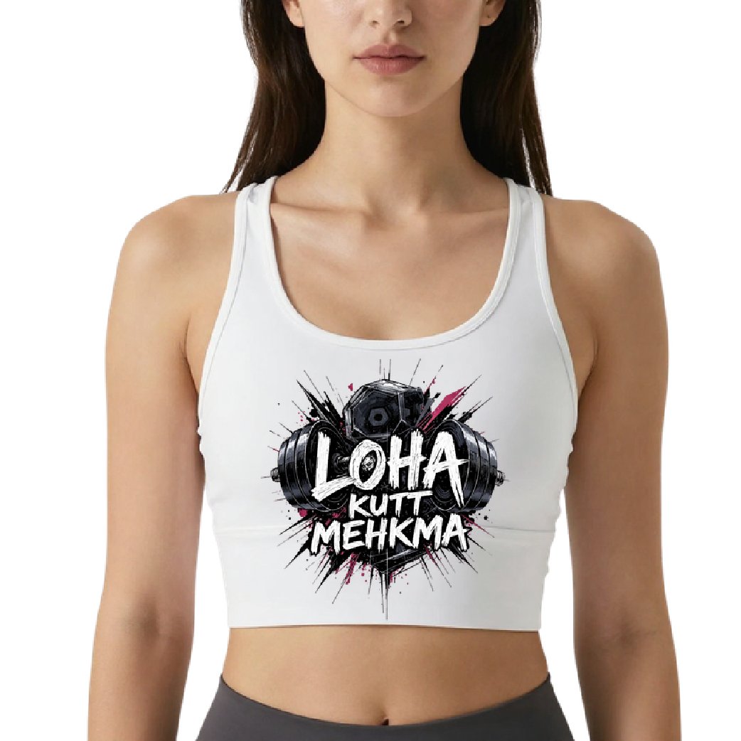 Loha Kutt Mehkma - Crop top (Red - Black)