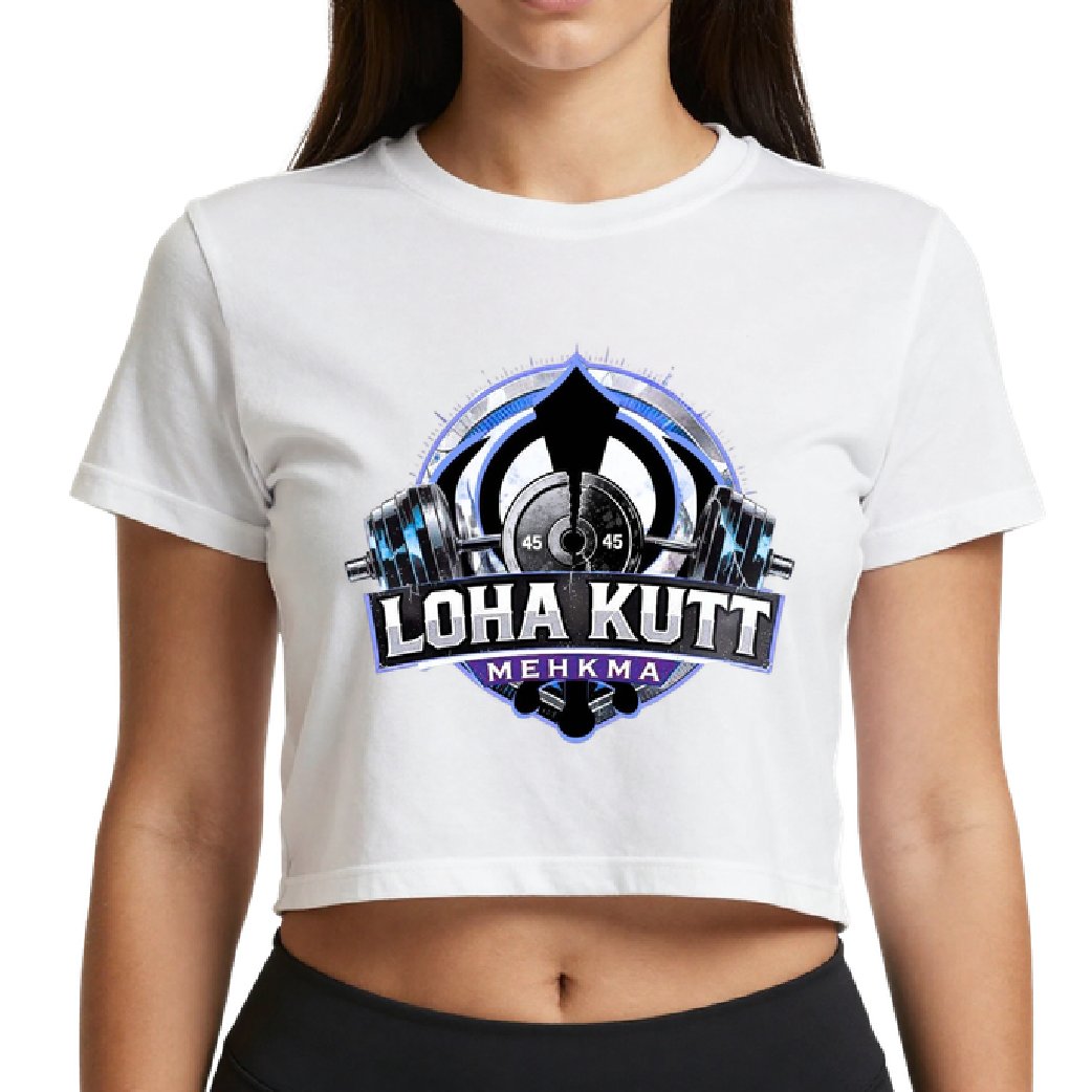 Loha Kutt Mehkma - Crop top (Blue)