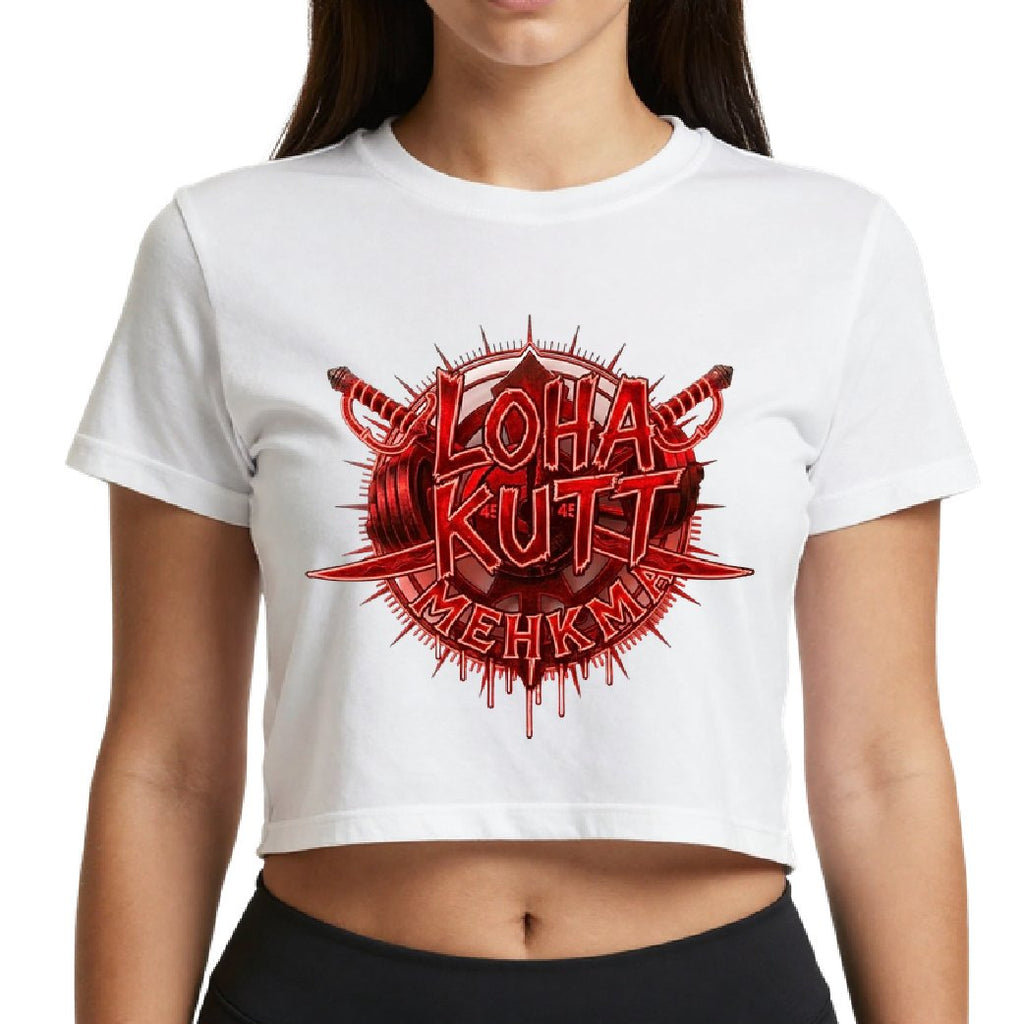 Loha Kutt Mehkma - Crop top (Red)