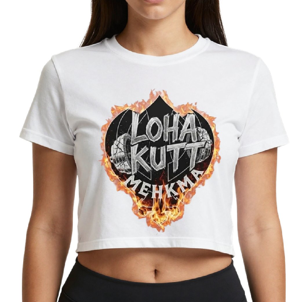 Loha Kutt Mehkma - Crop top (Fire)