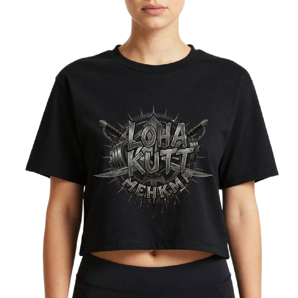 Loha Kutt Mehkma - Crop top (Black)