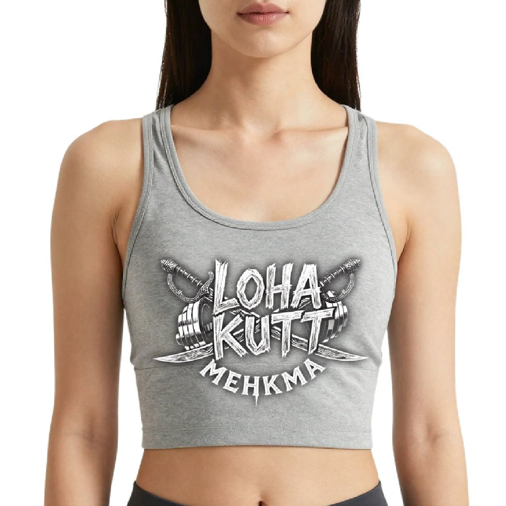 Loha Kutt Mehkma - Crop top (White)