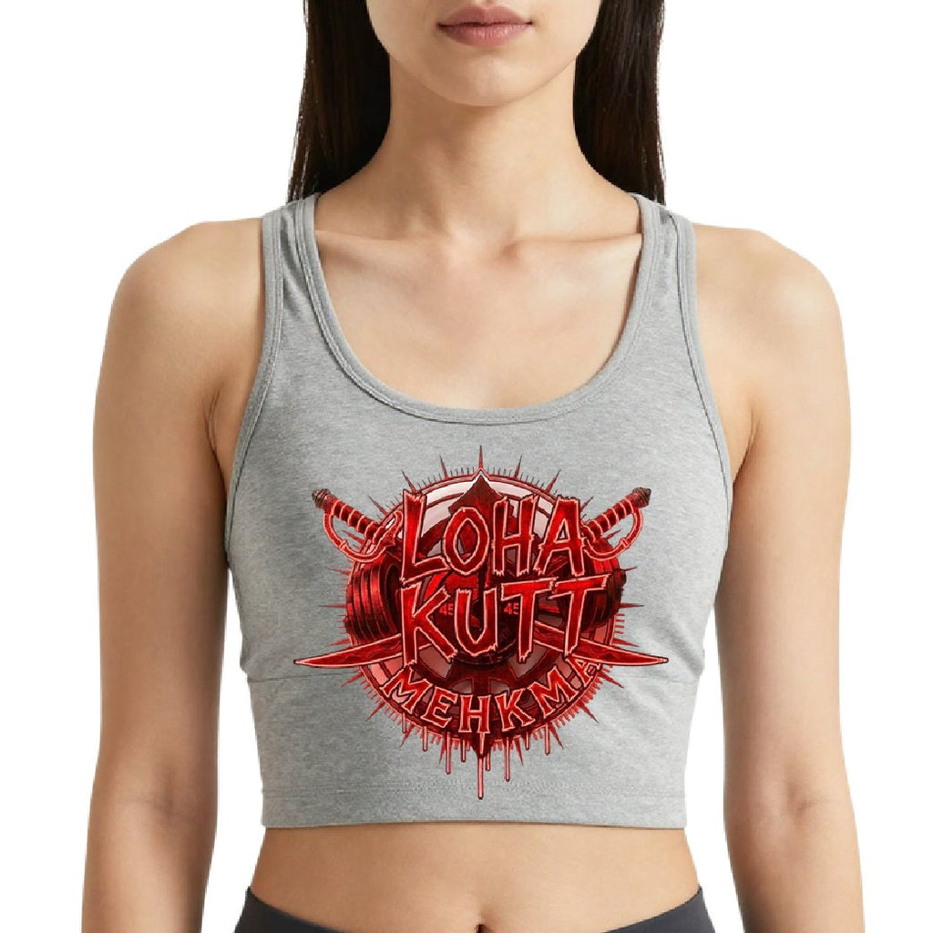 Loha Kutt Mehkma - Crop top (Red)