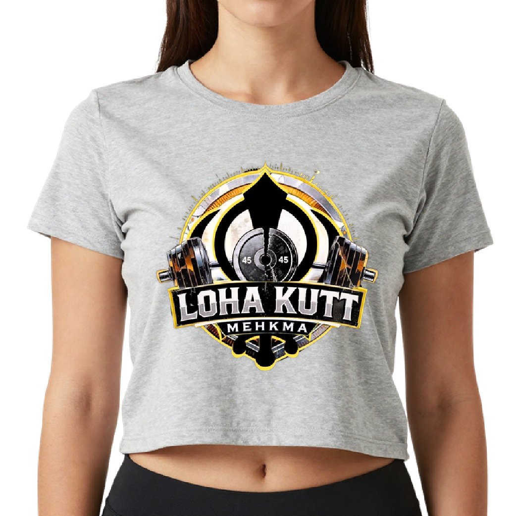 Loha Kutt Mehkma - Crop top (Yellow)
