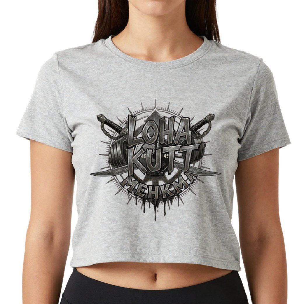 Loha Kutt Mehkma - Crop top (Black)