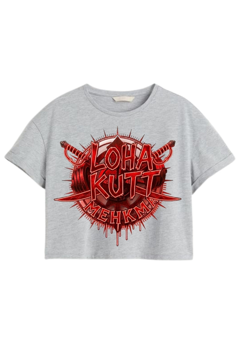 Loha Kutt Mehkma Cropped T-Shirt 3