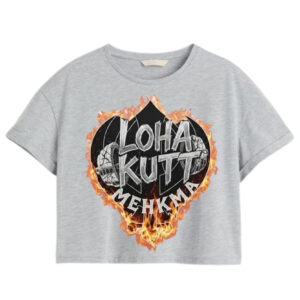 Fateh flames Women's Cropped T-Shirt