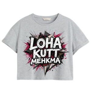 Loha Kutt Mehkma Women's Cropped T-Shirt